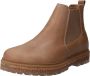 Birkenstock Chelsea Boots Stijlvol Nubuckleer Brown Dames - Thumbnail 2