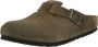 Birkenstock BOSTON SYNTHETICS Heren slippers Groen - Thumbnail 5