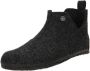 Birkenstock Andermatt Pantoffels Anthracite Narrow fit | Zwart | Wolvilt - Thumbnail 6