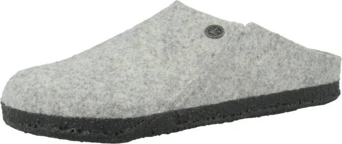 Birkenstock Pantoffels Zermatt Wolvilt Sloffen Standard Grijs Regular - Foto 12