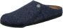 Birkenstock Zermatt Pantoffels Dark Blue Narrow fit | Blauw | Wolvilt - Thumbnail 4