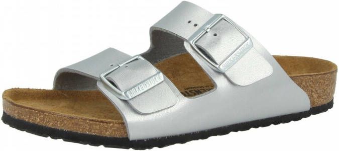 Zilveren Birkenstock Slippers Arizona Kids - Foto 5