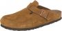 Birkenstock Boston SFB Mink narrow Veloursleder Suede Dames Pantoffels Mink - Thumbnail 8