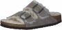 Birkenstock Arizona Shearling Slippers Stone Coin Narrow fit | Grijs | Suède - Thumbnail 5