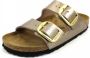 Birkenstock Arizona Dames Slippers Graceful Taupe Narrow fit | Taupe | Imitatieleer - Thumbnail 5