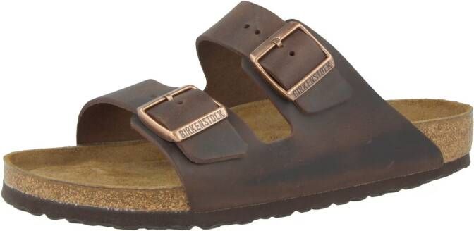 Birkenstock Arizona Slippers Habana Regular-fit Bruin Nubuck - Foto 8