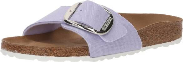 Birkenstock Madrid Big Buckle veganistische slides Purple Dames - Foto 3