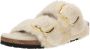 Birkenstock Arizona Bb Shearling Teddy Eggshell Laf Eggshell Schoenmaat 38 Slides 1023130 - Thumbnail 2
