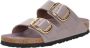 Birkenstock Arizona Big Buckle Slippers High-Shine Faded Purple Narrow Fit Dames - Thumbnail 2