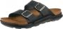 Birkenstock Arizona Heren Slippers Black Regular fit | Zwart | Nubuck - Thumbnail 3