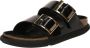 Birkenstock Zwarte Sandalen voor Mannen en Vrouwen - Thumbnail 2