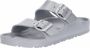 Birkenstock Arizona EVA Heren Slippers Metallic Silver Regular fit | Zilver | EVA - Thumbnail 12