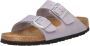 Birkenstock Comfortabele en stijlvolle paarse fog nubuck sliders Grijs - Thumbnail 6