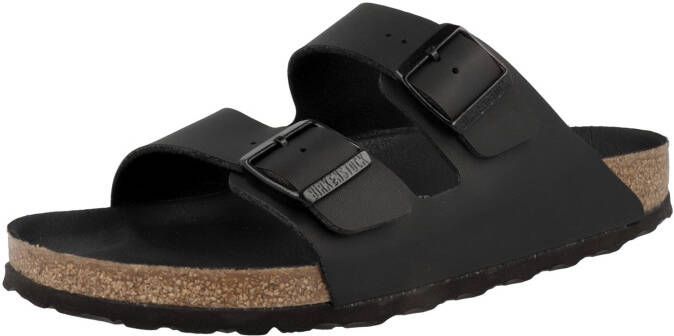 Birkenstock Arizona Slippers en Sandalen Heren Zwart Nubuck - Foto 5