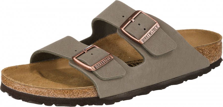 Birkenstock Arizona Slippers en Sandalen Grijs Nubuck - Foto 19