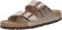 Birkenstock Arizona Women Graceful Taupe Birko-Flor Narrow - Thumbnail 3
