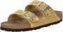 BIRKENSTOCK Teenslippers Dames Arizona Rivet Border Maat: 39 Materiaal: Suède Kleur: Geel - Thumbnail 3