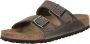 BIRKENSTOCK Teenslippers Heren Arizona Heren Maat: 40 Materiaal: Suède Kleur: Bruin - Thumbnail 4