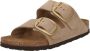 BIRKENSTOCK Slippers Dames Arizona Big Buckle Maat: 39 Materiaal: Nubuck Kleur: Beige - Thumbnail 4