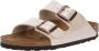 Birkenstock Taupe Dameslide Sandalen - Thumbnail 4