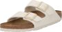 Birkenstock - s off-white-crÈme-ivoorkleur slippers & muiltjes - Thumbnail 5