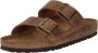 Birkenstock ARIZONA NATURAL LEATHER OILED slippers Cognac - Thumbnail 5