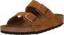 Birkenstock Arizona Suede Sandalen Bruin - Thumbnail 3