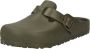 Birkenstock Comfortabele Boston Mules voor vrouwen Green Dames - Thumbnail 2