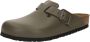 Birkenstock Boston Natural Leather Sandalen Regular bruin - Thumbnail 3