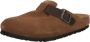 Birkenstock Slippers Boston Bs Suede Oiled Leather - Thumbnail 2
