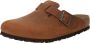 Birkenstock Boston BS Slippers Brown Heren - Thumbnail 3