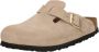 BIRKENSTOCK Instappers Dames Boston Bs Maat: 38 Materiaal: Suède Kleur: Beige - Thumbnail 5
