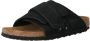 Birkenstock Smal Woestijn Buck Zwart Kyoto Zwart Heren - Thumbnail 2