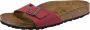Birkenstock Madrid Dames Slippers Scarlet Red Narrow fit | Rood | Imitatieleer - Thumbnail 4