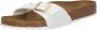 Birkenstock Madrid Dames Slippers White Patent Regular fit | Wit | Imitatieleer - Thumbnail 3