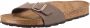 Birkenstock Madrid Dames Slippers Mocha Regular fit | Bruin | Imitatieleer - Thumbnail 4