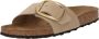 BIRKENSTOCK Slippers Dames Madrid Big Buckle Dames Maat: 43 Materiaal: Suède Kleur: Zand - Thumbnail 4