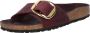 Birkenstock 'Madrid Big Buckle' Slippers Red Dames - Thumbnail 3
