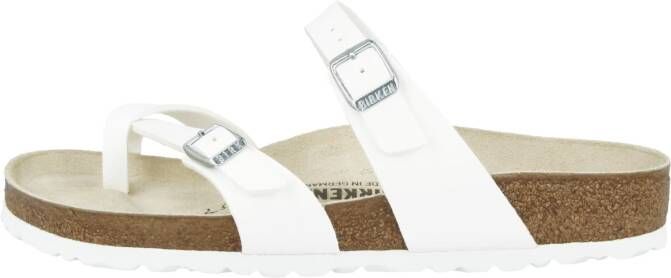 Birkenstock Mayari Slippers White Narrow fit | Wit | Imitatieleer - Foto 9