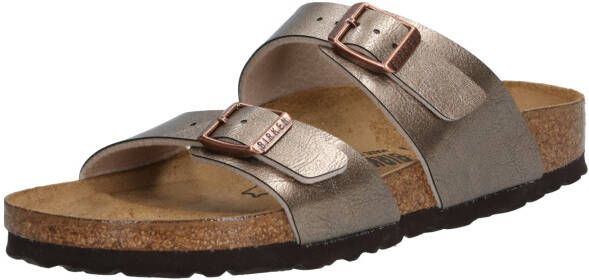 Birkenstock Sydney Birko-Flor Smalle Sandalen voor Dames Grijs Dames - Foto 11