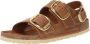 BIRKENSTOCK Slippers Dames Milano Big Buckle Maat: 40 Materiaal: Leer Kleur: Cognac - Thumbnail 4