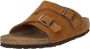 Birkenstock Platte Sandalen Zurich Mink Bruine Moccasin Brown - Thumbnail 2