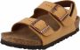 Birkenstock Milano HL Kids Sandalen Earthy Caramel Narrow-fit Cognac Imitatieleer - Thumbnail 2
