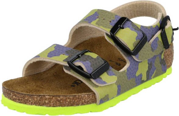 Birkenstock Sandalen Milano kids desert soil camo met gespsluitingen - Foto 4