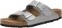 Birkenstock Arizona Kids Birko-Flor Sparkling Light Silver - Thumbnail 4