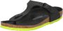 Birkenstock Gizeh Kids Slippers Desert Soil Black Lime Narrow-fit - Thumbnail 3