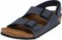 Birkenstock Milano Kids Sandalen Navy Narrow fit | Blauw | Imitatieleer - Thumbnail 5