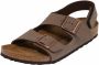 Birkenstock Milano Kids Sandalen Mocha Narrow fit | Bruin | Imitatieleer - Thumbnail 5