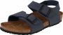 Birkenstock New York Junior Birko Flor BC Narrow Junior Sandaal Marineblauw - Thumbnail 6