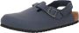 Birkenstock Kid's Tokio AS Birkibuc Sandalen Narrow blauw - Thumbnail 3